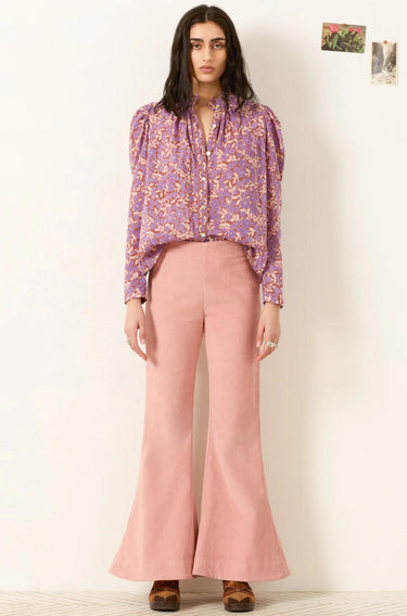 Artemis Twilight Floral Shirt-Tops-ALIX OF BOHEMIA-Debs Boutique
